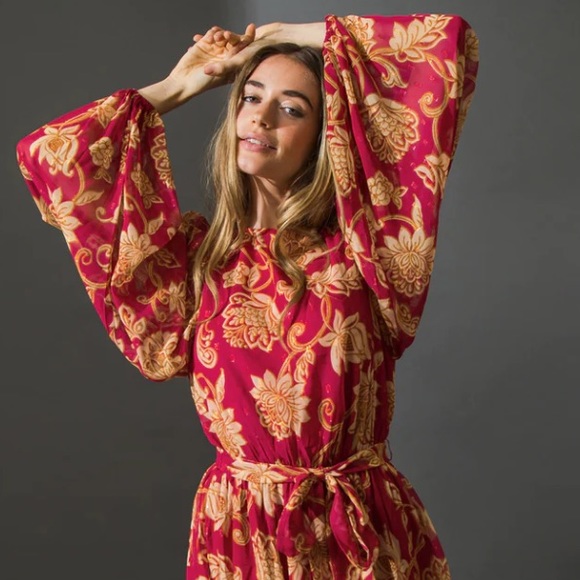 Flying Tomato ONE THAT GOT AWAY WOVEN MINI DRESS - Picture 3 of 4